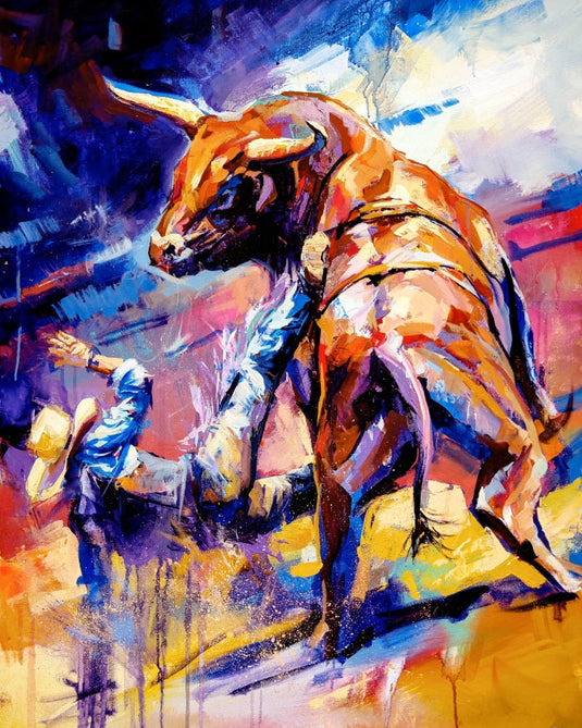 Unleashed by Dimitri Sirenko 51 Piece Wodden Jigsaw Puzzle by Stumpcraft