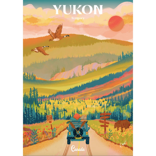 Yukon Road Trip | 1000-Piece Puzzle for Adults | Designed in Canada by Capri Sadler - 5