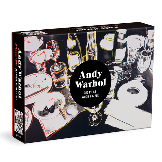 Andy Warhol After the Party 250 Piece Jigsaw Puzzle by Galison - 1