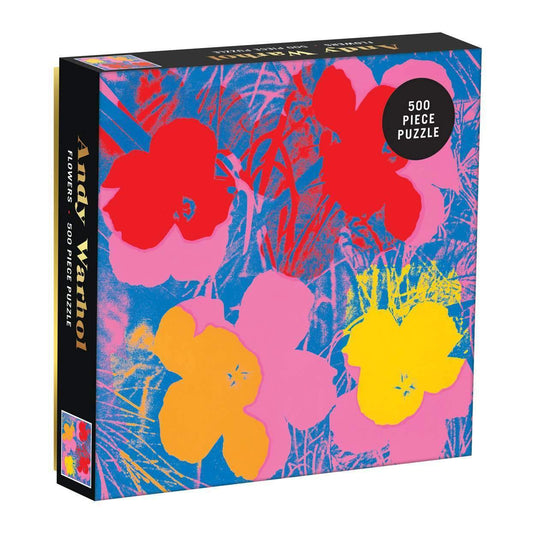 Flowers 500 Piece Jigsaw Puzzle by Galison - 1