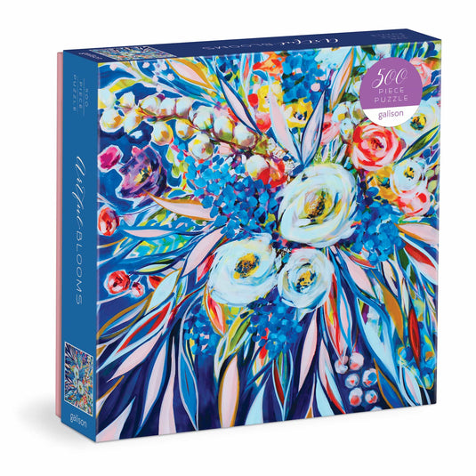 Artful Blooms 500 Piece Jigsaw Puzzle by Galison - 1