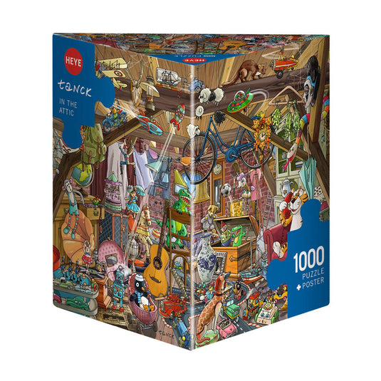In the Attic 1000 Piece Jigsaw Puzzle by Heye - 1