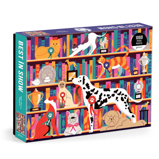 Best In Show 1000 Piece Jigsaw Puzzle by Galison - 1