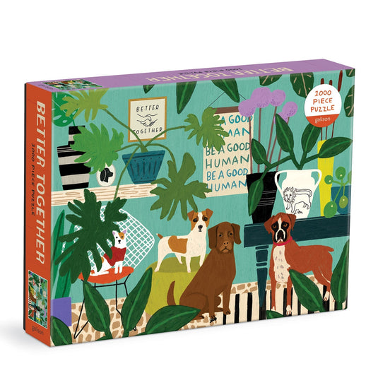 Better Together 1000 Piece Jigsaw Puzzle by Galison - 1