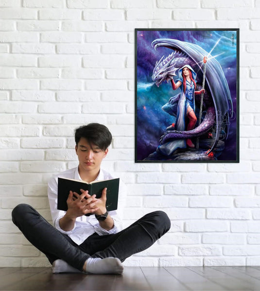 Anne Stokes: Dragon Mage 1000 Piece Jigsaw Puzzle by Clementoni Puzzles - 6