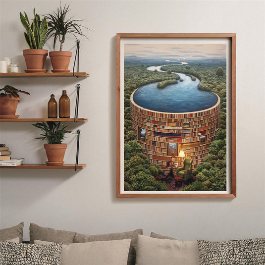 Bibliodame 1000 Piece Jigsaw Puzzle by Clementoni Puzzles - 4