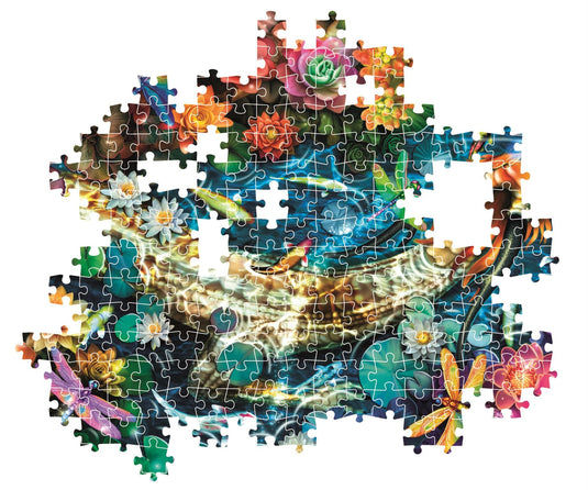 Koi River 1000 Piece Jigsaw Puzzle by Clementoni Puzzles - 3