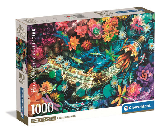 Koi River 1000 Piece Jigsaw Puzzle by Clementoni Puzzles - 1