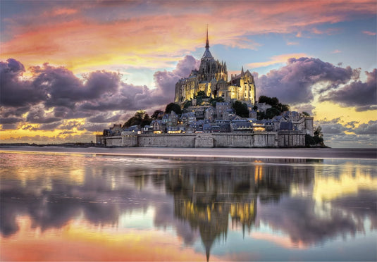 Magnificent Mount Saint-Michel 1000 Piece Jigsaw Puzzle by Clementoni Puzzles - 2