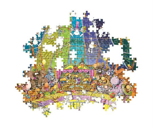 Mordillo: The Show 1000 Piece Jigsaw Puzzle by Clementoni Puzzles - 3