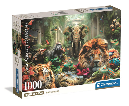 Mystic Jungle 1000 Piece Jigsaw Puzzle by Clementoni Puzzles - 1