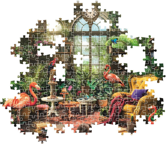 The Greenhouse Library 1000 Piece Jigsaw Puzzle by Clementoni Puzzles - 4