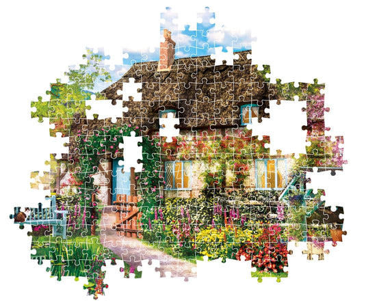 The Old Cottage 1000 Piece Jigsaw Puzzle by Clementoni Puzzles - 5