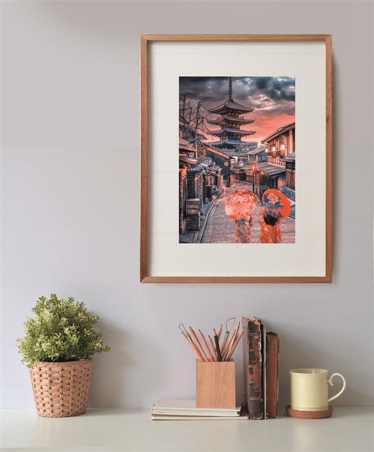 Evening In Kyoto 500 Piece Jigsaw Puzzle by Clementoni Puzzles - 5