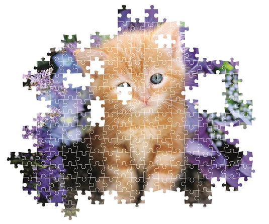 Ginger Cat 500 Piece Jigsaw Puzzle by Clementoni Puzzles - 4