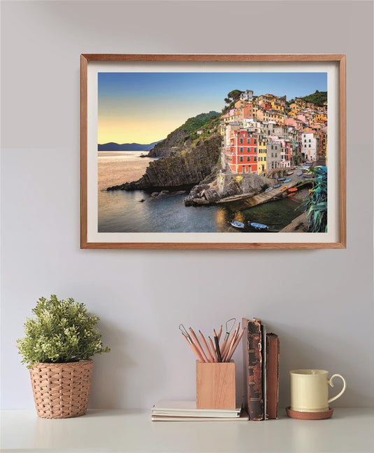 Riomaggiore Coast 500 Piece Jigsaw Puzzle by Clementoni Puzzles - 4