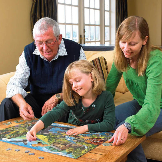 A Family Affair (Family) 350 Piece Jigsaw Puzzle by Cobble Hill - 3