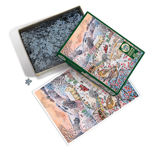 Hilltop Farm 1000 Piece Jigsaw Puzzle by Cobble Hill - 3