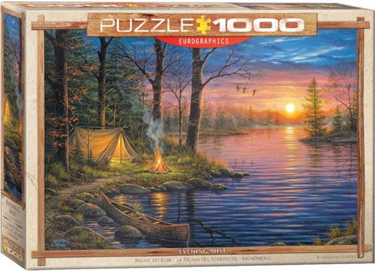 Evening Mist by Abraham Hunter 1000 Piece Jigsaw Puzzle by Eurographics - 1
