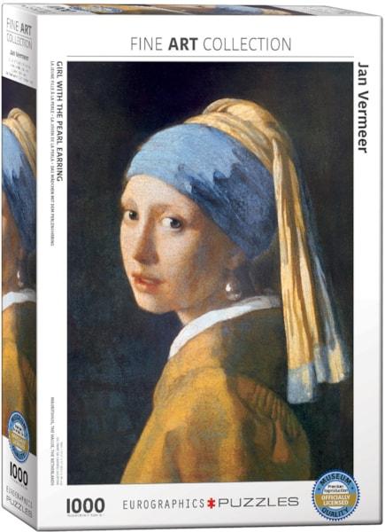 Girl with the Pearl Earring 1000 Piece Jigsaw Puzzle by Eurographics - 1