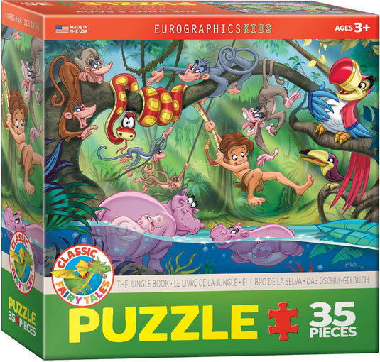 The Jungle Book 35 Piece Jigsaw Puzzle by Eurographics - 1