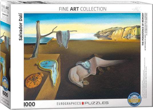 Persistence of Memory by Dali 1000 Piece Jigsaw Puzzle by Eurographics - 1