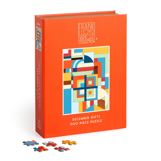 December Gifts 500 Piece Jigsaw Puzzle by Galison - 1