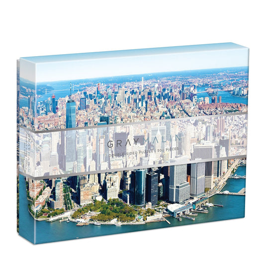 New York City Double-Sided 500 Piece Jigsaw Puzzle by Galison - 1