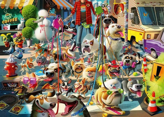 MacAdam: The Dog Walker 1000 Piece Jigsaw Puzzle - 2
