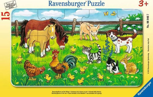 Farm Animals in the Meadow - 1