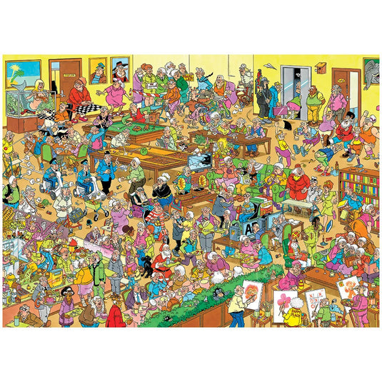 The Retirement Home 1000 Piece Jigsaw Puzzle by Jumbo