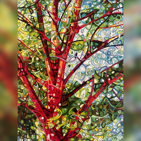 Summer Medley by Mandy Budan 210 Piece Wooden Jigsaw Puzzle by Stumpcraft