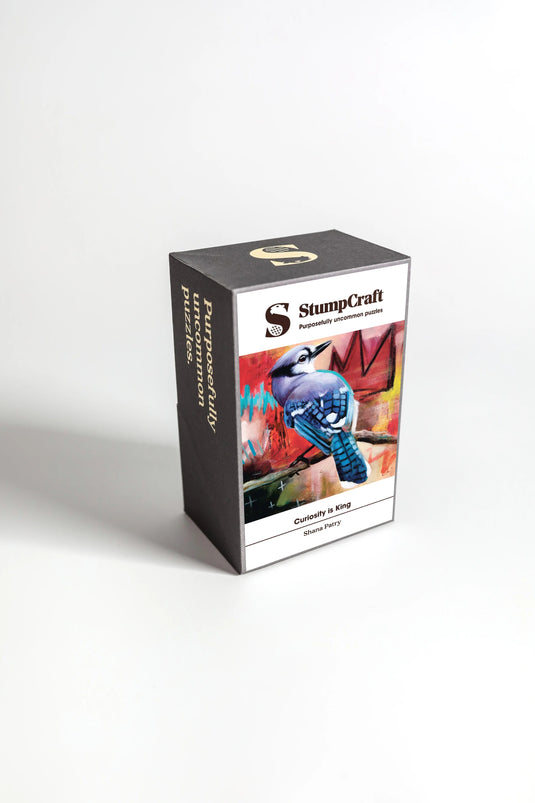 Curiosity is King by Shana Patry 50 Piece Wooden Jigsaw Puzzle by StumpCraft