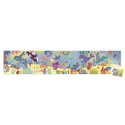Panorama - Sea Animal Puzzle 36 Piece Jigsaw Puzzle by Janod - 3