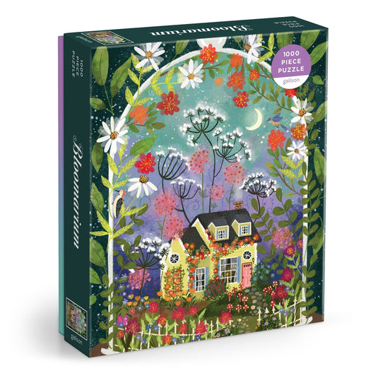 Bloomarium 1000 Piece Jigsaw Puzzle by Galison - 1