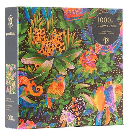 Jungle Song Jigsaw Puzzle by PaperBlanks - 1