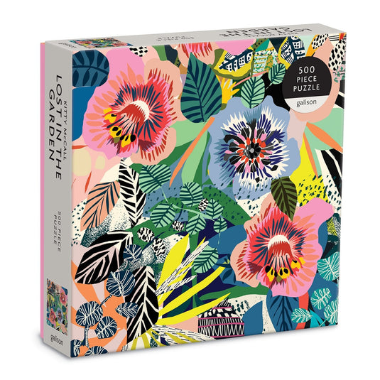 Lost In the Garden 500 Piece Jigsaw Puzzle by Galison - 1