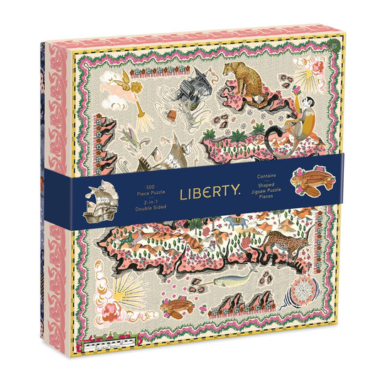 Maxine Double-Sided 500 Piece Jigsaw Puzzle by Galison - 1