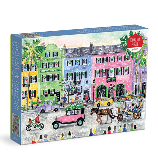 Christmas in Charleston 1000 Piece Jigsaw Puzzle by Galison - 1