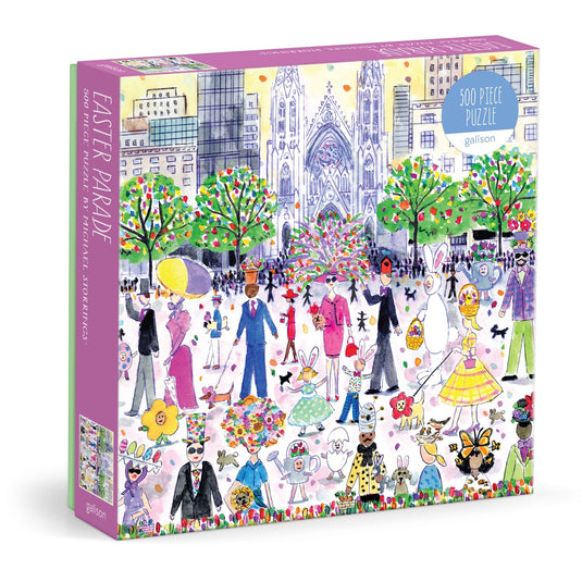 Easter Parade 500 Piece Jigsaw Puzzle by Galison - 1