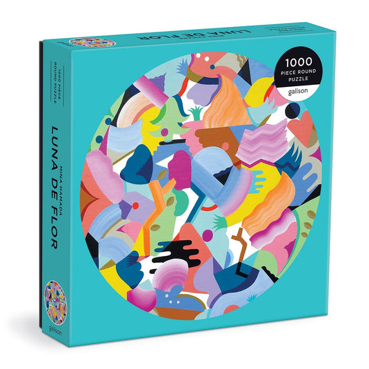 Luna de Flor 1000 Piece Jigsaw Puzzle by Galison - 1