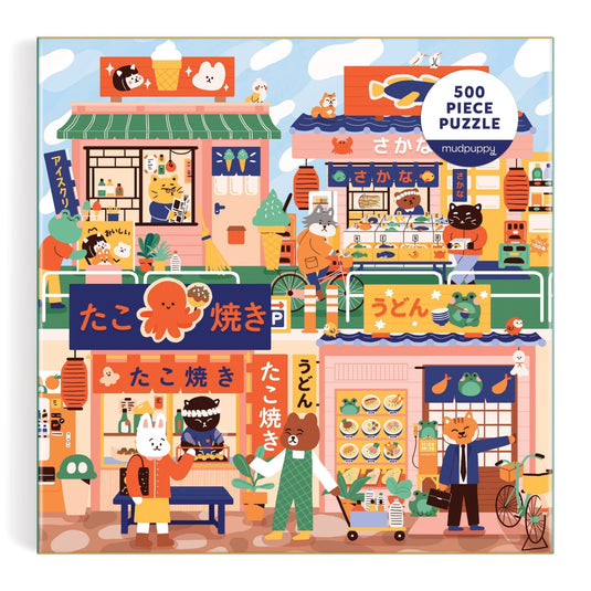 Open for Business 500 Piece Family Puzzle by Galison - 2