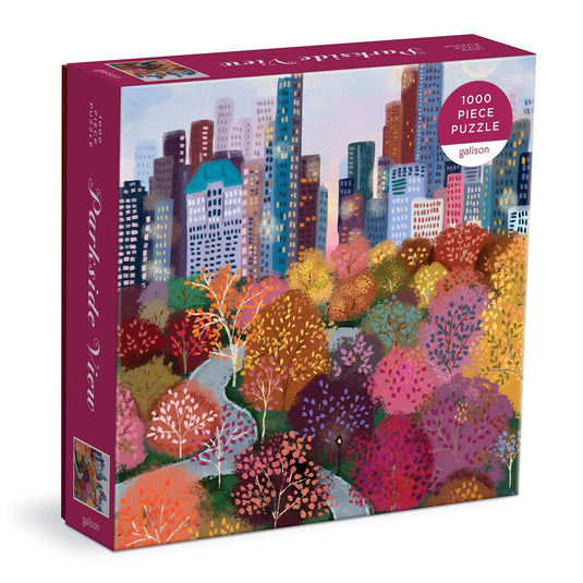 Parkside View 1000 Piece Jigsaw Puzzle by Galison - 1