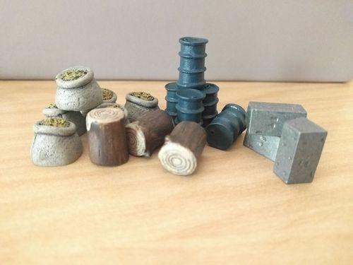 Scythe 80 Realistic Resources (Scythe) Board Game Accessory by Stonemaier Games