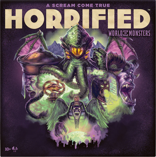 Horrified World of Monsters Board Game by Ravensburger - 1