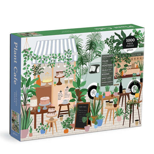 Plant Cafe 1000 Piece Jigsaw Puzzle by Galison - 1
