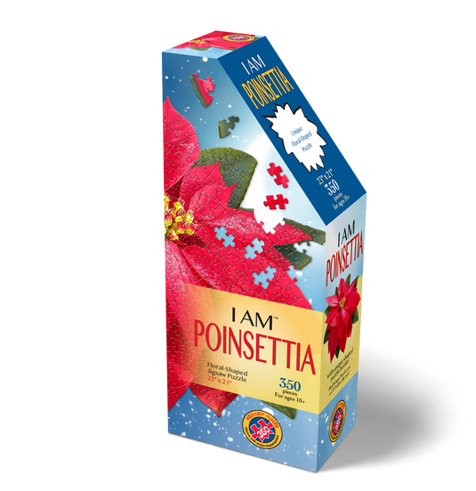 I Am Poinsettia 350 Piece Puzzle by Madd Capp Box Front