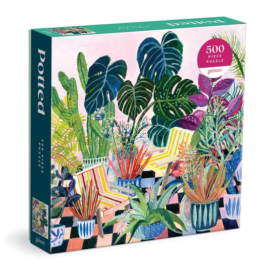 Potted 500 Piece Jigsaw Puzzle by Galison - 1