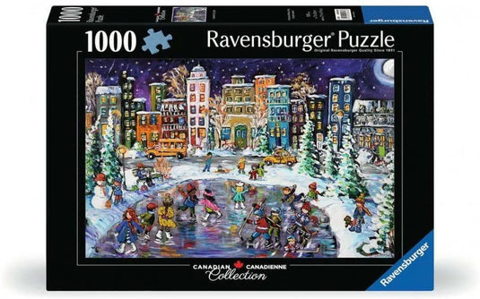 Canadian City Lights 1000 Piece Jigsaw Puzzle by Ravensburger