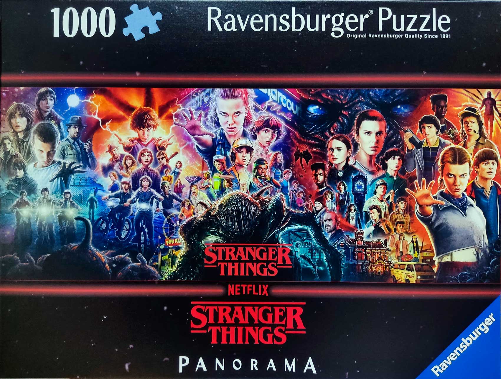 Stranger Things 1000 Piece Jigsaw Puzzle by Ravensburger